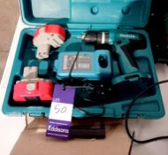 Makita 8391D drill with 2 batteries & charger