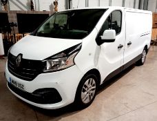 Renault Trafic LL29 LWB Diesel Energy DCI 125 Sport Nav Panel Van Registration MA18 USZ, Date of