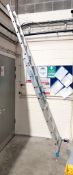 Aluminium folding ladder & stepladder