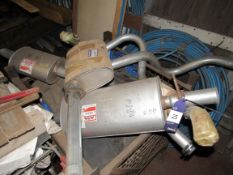 Qty Various Land Rover Exhaust Components