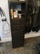 2 x Freestanding Cabinets, and 1 x Wall Mounted Cabinet (Purchaser to remove)