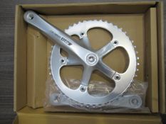 Ambrosia Pista Track Chainset 48T 165mm (RRP£125.99)