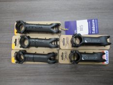 5 x DEBA ZERO bicycle stems 90, 100, 110, 120 and 130mm (total RRP£210+)