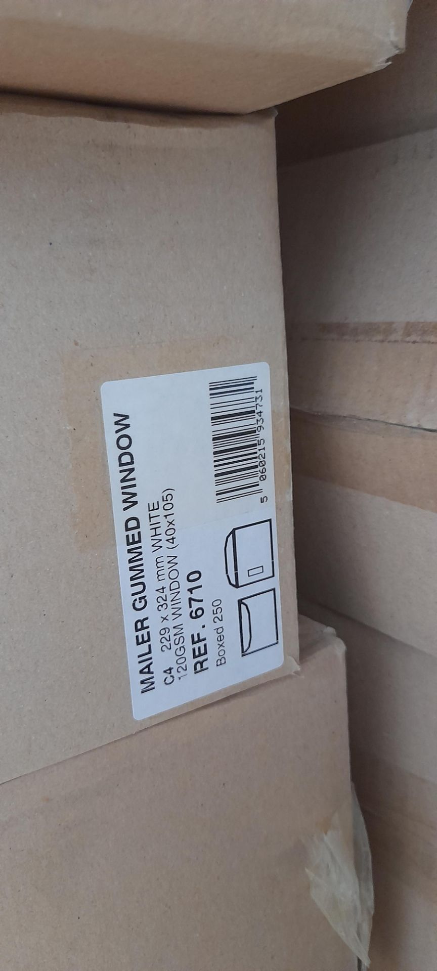 Quantity of packaging materials inc various envelopes, cardboard and other to grey and orange - Image 10 of 11