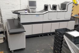 Neopost/Quadient DS-200 envelope inserter with inserter, 2x high cap versafeeder, flex tower 4