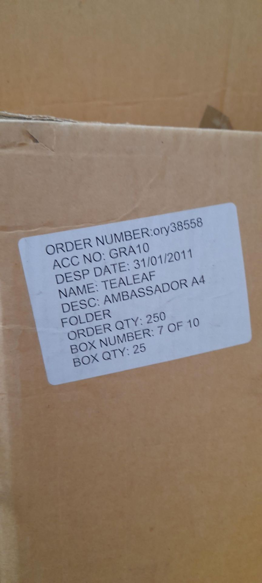 Quantity of packaging materials inc various envelopes, cardboard and other to grey and orange - Image 11 of 11