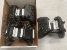 6 x Xbox wireless controllers