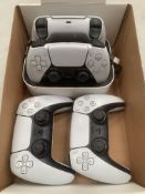 4 x PlayStation DualSense controllers
