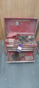 Steel Tool Chest & Contents of Drills
