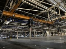 2 x 2005 Demag 0.5T Travelling Crane Gantries