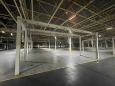 Overhead hoist frame