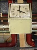 3 Faced Suspended Factory Clock
