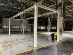 Overhead hoist frame