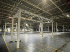 Overhead hoist frame
