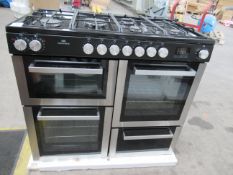 New World 100cm Dual Fuel Range Cooker (Type NW100RCX) (Please note, Viewing Strongly