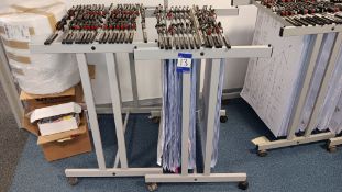 2 x Vistaplan Hanging Plans Rails