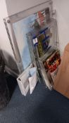 Nineteen Various Clear Plastic Frames