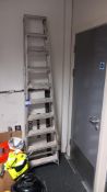Aluminium 10 Tread Stepladder