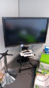 Smart Board 8055i Interactive Flat panel 55in LCD Monitor on Stand, (2012) serial number
