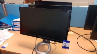 3 x Acer K242HL 24in LCD Computer Monitors (without power leads)