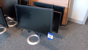 3 x Acer V246HL 24in LCD Computer Monitors (without power leads)