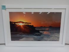 3x Framed Seaview Prints