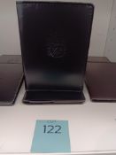 2x Mutsaers 'The Holder' Leather Passport Holder - Black