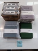 9x Memo Bottle 'A6' Silicone Sleeves - 5x Black Ink, 3x Wild Plum, 1x Moss Green