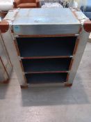Bespoke Riveted Trunk/Luggage Case Bookcase/Shelving Unit