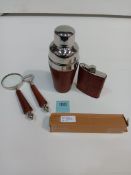Various Tan Leather Accessories