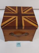 Jonathan Charles Union Jack Storage Box '494422'