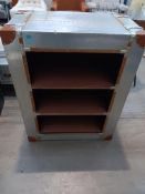 Bespoke Riveted Trunk/Luggage Case Bookcase/Shelving Unit