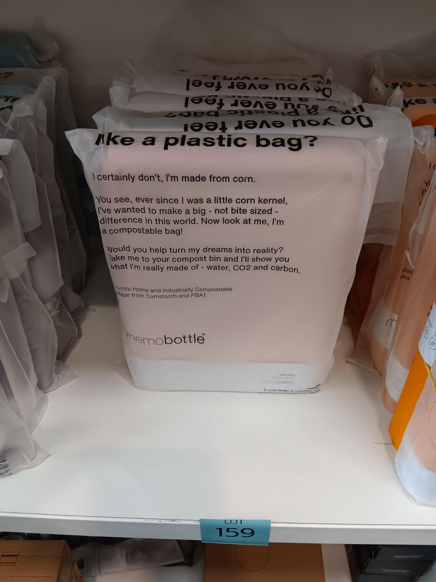 6x Memo Bottle 'A5' Silicone Sleeves - Pale Coral - Image 2 of 3