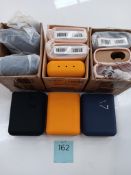 11x Memo Bottle 'A7' Silicone Sleeves - 2x Black Ink, 3x Midnight Blue, 2x Pale Coral, 4x Mandarin