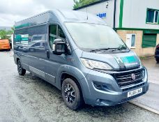 FIAT DUCATO 35 LWB DIESEL 2.3 Multijet High Roof Van 130 Registration PL66 LWA, Mileage 55,872. Date