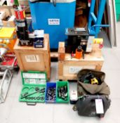 SML Busbar bender & SM Busbar punch with Cembre B70M-P24 hydraulic pack & Makita charger and battery