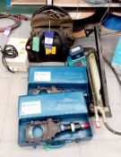 Hydraulic cable cutting equipment to include 2 x Cembre TC OAS cutting heads, Cembre B70M-P24