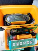 Fluke 1654B multi function tester with resistance box