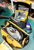Fluke 1735 power logger with test cabling