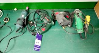4 x Various power tools