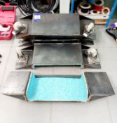 2 x Pairs of fabricated panel moving skates