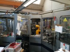 Boucherie TCU-CNC 5 axis robotic brush making machine, Serial number 1655 (2005) with Staubli TX90