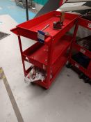 Senator 3-tiered trolley with quantity of tooling