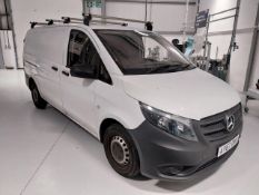 Mercedes-Benz Vito 111CDI SWB Van & Rhino roof bars; Registration AY67 OMS; Odometer Reading: 92,763