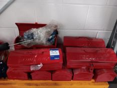 9 x Toolboxes and contents