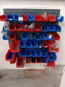 Quantity of lin bins to wall including contents
