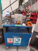 Creusen Industrial DS-9000D double ended grinder Serial number 105229, Date 2017.08 with Scheppah