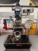 Gate PBM-RM2000 milling machine Serial number 201708005, Year Aug 2017 with Fagor Innova Digital