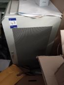 Rittal lockable mobile compressed air dryer comms cabinet