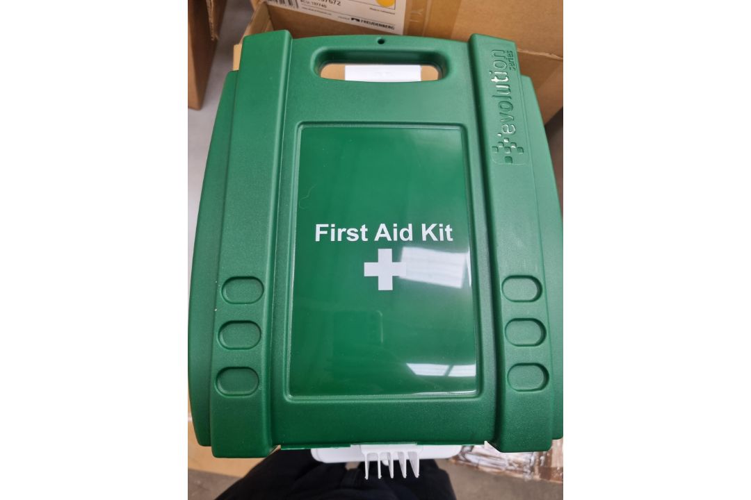 2x 'Evolution' British Standard Compliant Eye Wash & First Aid Stations - Image 1 of 2